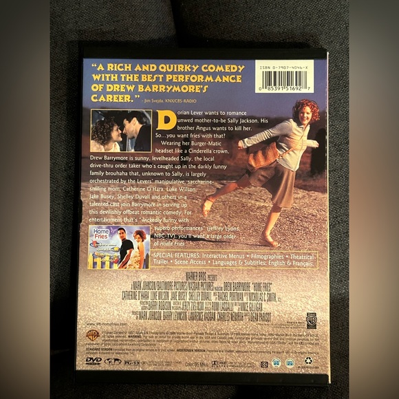 DVD/BLU RAY - BUNDLE 4 FOR $25 - HOME FRIES - Picture 2 of 4